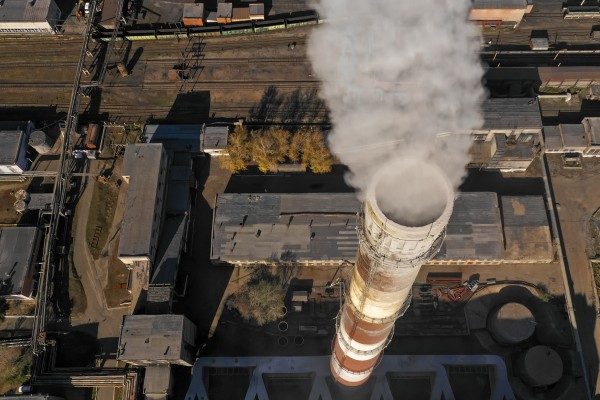 Drone flare-stack inspection