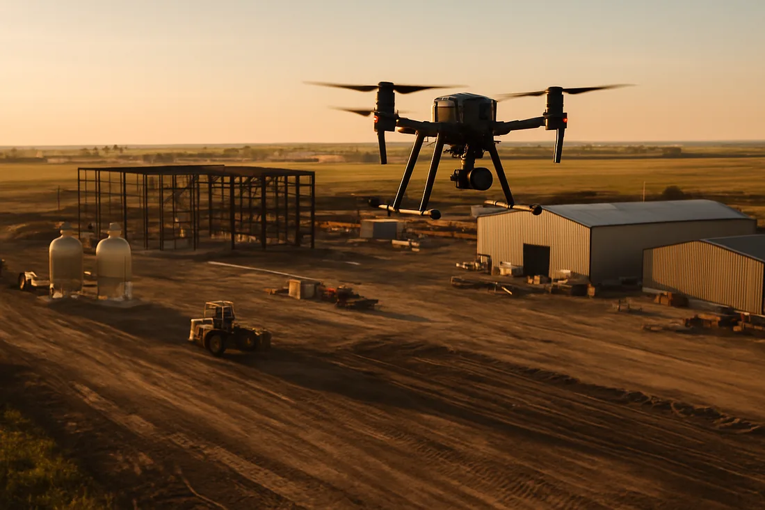 Drone Progress Photography ROI for General Contractors