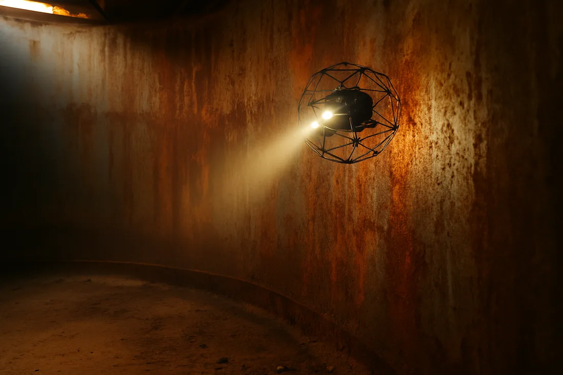 Inspect &amp; Explore: Confined Space Drone Inspections with Elios 2 Drone Technology