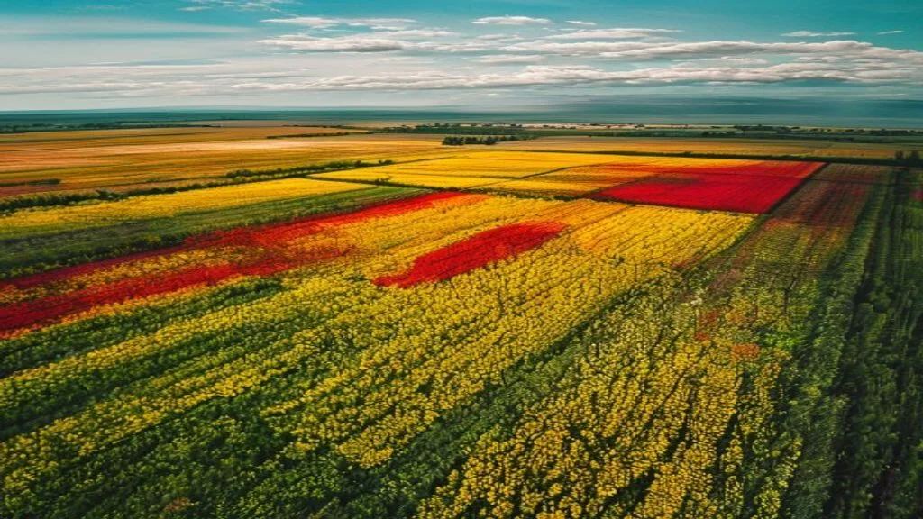 NDVI Imagery for Canola Health in Alberta